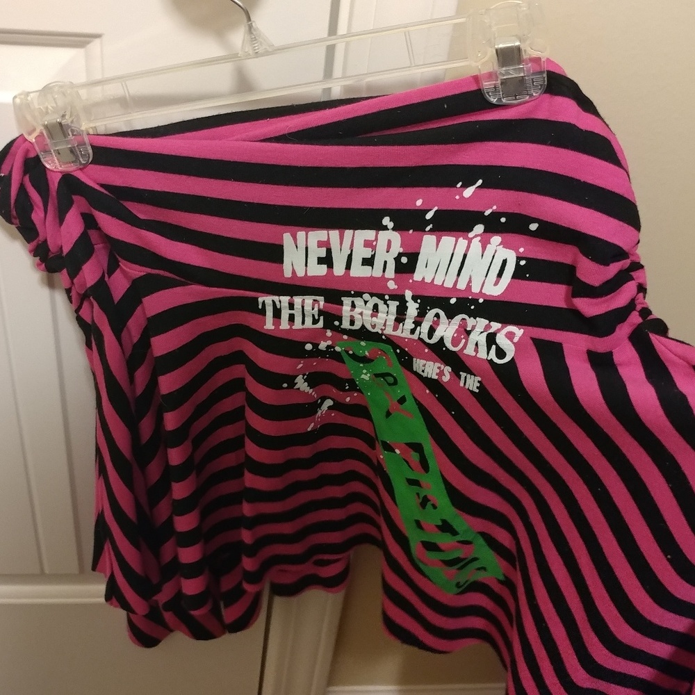 **closet cleanout** Bravado SexPistols swing skirt